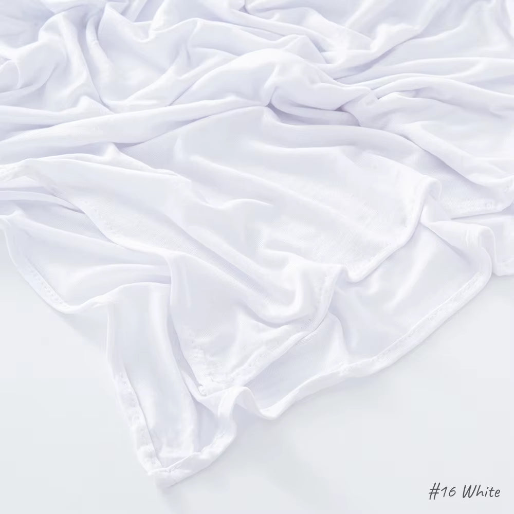 29Colors Cheap Jersey Hijab Scarf Solid Muslim Long Scarves Turban Shawl Elastic Cotton Arab Headscarf Head Wraps Saudi Hijabs