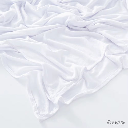 29Colors Cheap Jersey Hijab Scarf Solid Muslim Long Scarves Turban Shawl Elastic Cotton Arab Headscarf Head Wraps Saudi Hijabs