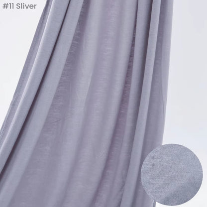 29Colors Cheap Jersey Hijab Scarf Solid Muslim Long Scarves Turban Shawl Elastic Cotton Arab Headscarf Head Wraps Saudi Hijabs