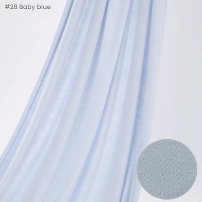 29Colors Cheap Jersey Hijab Scarf Solid Muslim Long Scarves Turban Shawl Elastic Cotton Arab Headscarf Head Wraps Saudi Hijabs